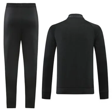 22-23 Manud black full zipper jacket tracksuit size S~2XL