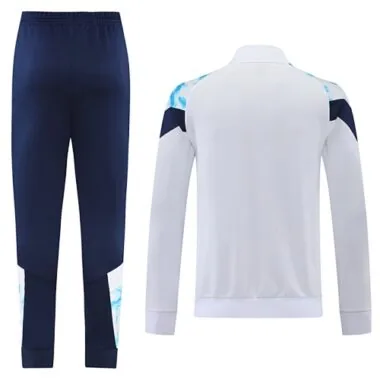22-23 Man City white full zipper jacket tracksuit size S~2XL