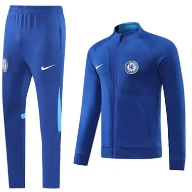 22-23 Chelsea color blue full zipper jacket tracksuit size S~2XL