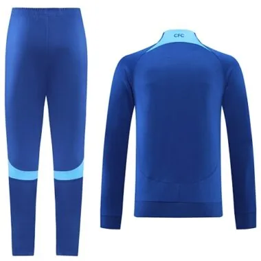 22-23 Chelsea color blue full zipper jacket tracksuit size S~2XL