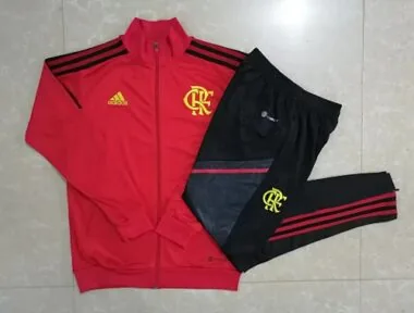 A526# 22-23 Flamengo red jacket tracksuit size S-2XL