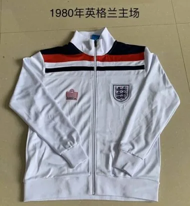 Retro jacket add+$5 1980 England white jacket