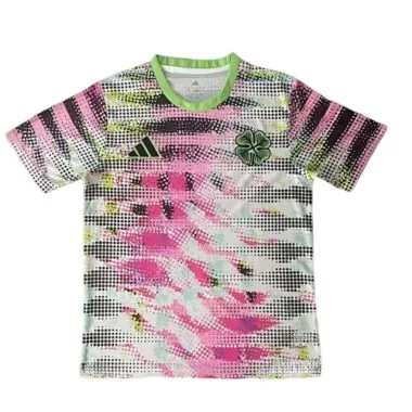 25-26 Celtic Pre-Match Pink Kit Cheap Football Jersey Wholesale Yupoo