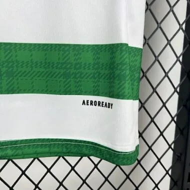 25-26 Kids Celtic Home Kit No Sponsor Cheap Football Jersey Wholesale Yupoo