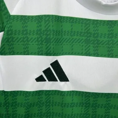 25-26 Kids Celtic Home Kit No Sponsor Cheap Football Jersey Wholesale Yupoo