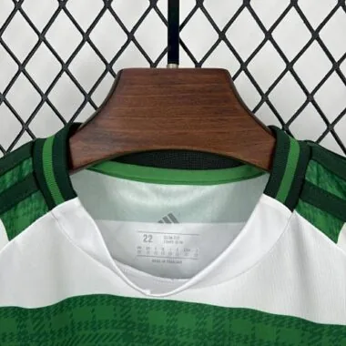 25-26 Kids Celtic Home Kit No Sponsor Cheap Football Jersey Wholesale Yupoo