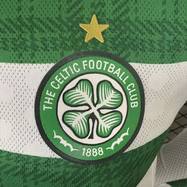 25-26 Players Celtic Home Kit Long Sleeve Cheap Football Jersey Wholesale Yupoo