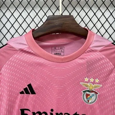 25-26 Benfica Pink Goalkeeper Kit Cheap Football Jersey Wholesale Yupoo