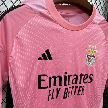 25-26 Benfica Pink Goalkeeper Kit Cheap Football Jersey Wholesale Yupoo