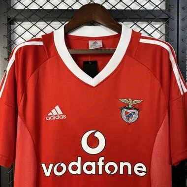 02-03 Retro Benfica Home Kit Cheap Football Jersey Wholesale Yupoo