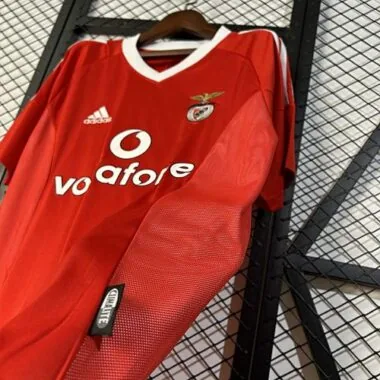 02-03 Retro Benfica Home Kit Cheap Football Jersey Wholesale Yupoo