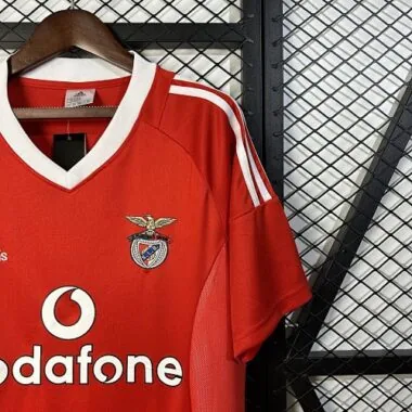02-03 Retro Benfica Home Kit Cheap Football Jersey Wholesale Yupoo