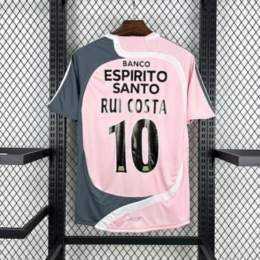 07-08 Retro Benfica Away Kit Cheap Football Jersey Wholesale Yupoo