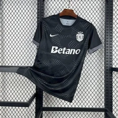 25-26 Sporting Lisbon Away S-4XL Cheap Football Jersey Wholesale Yupoo