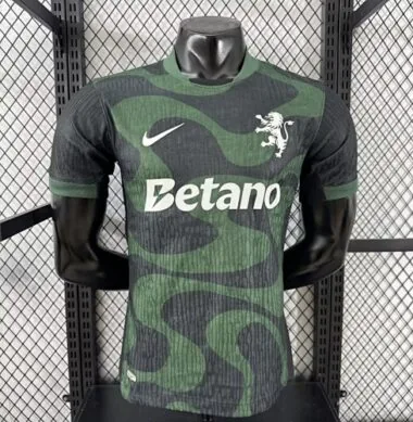 25-26 Player Sporting Lisbon Fifth Away S-2XL Cheap Football Jersey Wholesale Yupoo