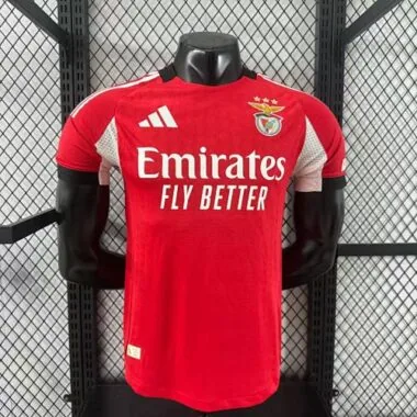 25-26 Players Benfica Home Kit S-2XL Cheap Football Jersey Wholesale Yupoo