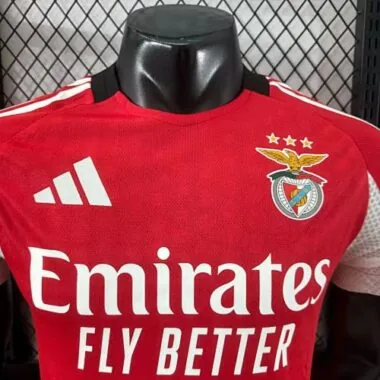 25-26 Players Benfica Home Kit S-2XL Cheap Football Jersey Wholesale Yupoo