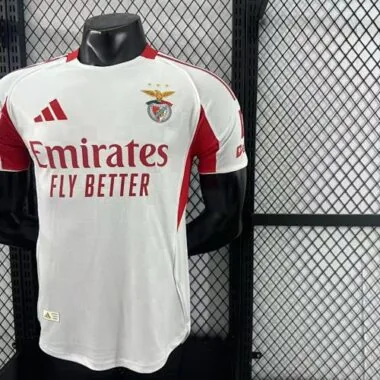 25-26 Players Benfica Third Away Kit S-2XL Cheap Football Jersey Wholesale Yupoo