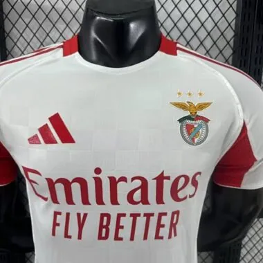 25-26 Players Benfica Third Away Kit S-2XL Cheap Football Jersey Wholesale Yupoo