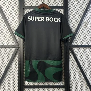 Camiseta de fútbol del Sporting de Lisboa, 25-26, quinta equipación para visitante, talla S-4XL, barata, venta al por mayor, Yupoo