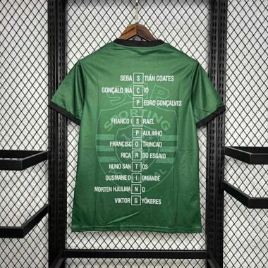 23-24 Sporting Lisbon Champion Kit Special Edition Soccer Uniform