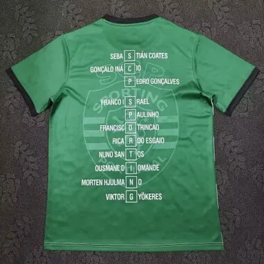 23-24 Sporting Lisbon Champion Kit Special Edition Soccer Uniform