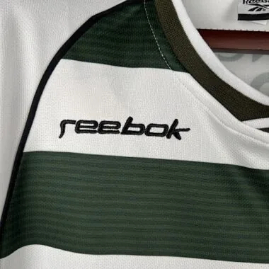 01-03 Sporting Lisbon Home Retro Kit Long Sleeve Vintage Shirt Soccer Jerseys Yupoo