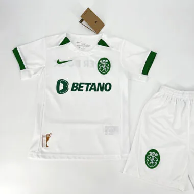 24-25 Sporting Lisbon 60th Anniversary Kid Kits Youth Apparels AAAAJersey Wholesale Yupoo