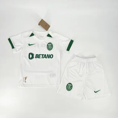 24-25 Sporting Lisbon 60th Anniversary Kid Kits Youth Apparels AAAAJersey Wholesale Yupoo
