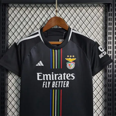 23-24 Benfica Away Kids Kit Children Suits Football Jerseys Yupoo