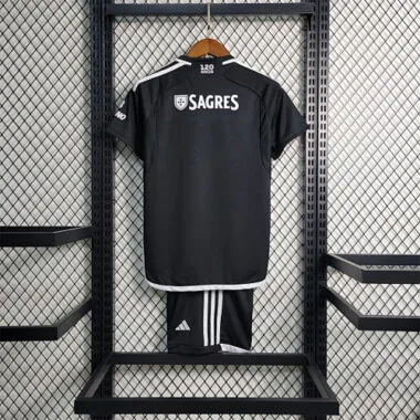23-24 Benfica Away Kids Kit Children Suits Football Jerseys Yupoo