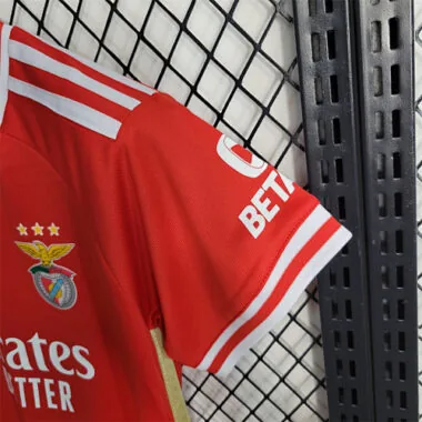 23-24 Benfica Home Kids Kits Football Jerseys Yupoo