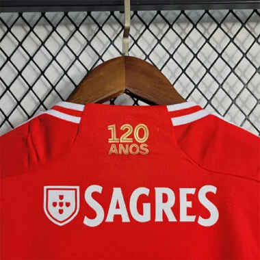 23-24 Benfica Home Kids Kits Football Jerseys Yupoo