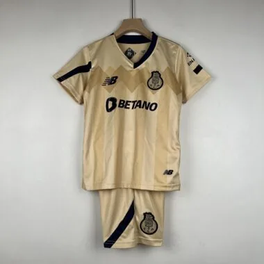 23-24 Porto Away Kids Kits Children Suits Soccer Jerseys Yupoo