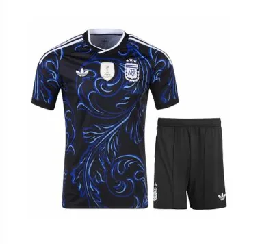 2026 Argentina Away Kit Jersey+Shorts World Cup Cheap Football Jersey Wholesale Yupoo