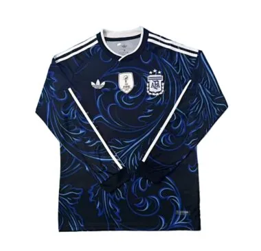 2026 Argentina Away Long Sleeve Kit S-4XL World Cup Cheap Football Jersey Wholesale Yupoo