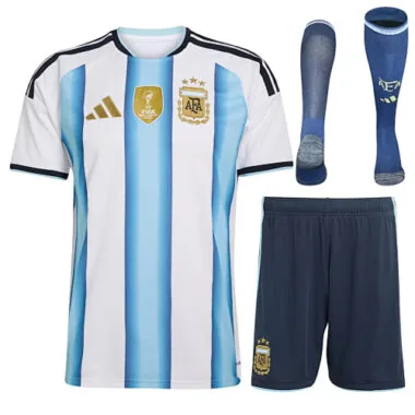 2026 Argentina Home Full Kit World Cup Cheap Football Jersey Wholesale Yupoo