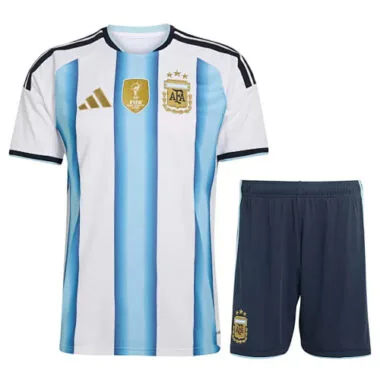 2026 Argentina Home Kit Jersey+Shorts World Cup Cheap Football Jersey Wholesale Yupoo
