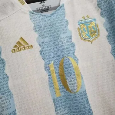 2021 Argentina Commemorative Edition White Blue