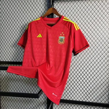 2022 Argentina red Goalkeeper