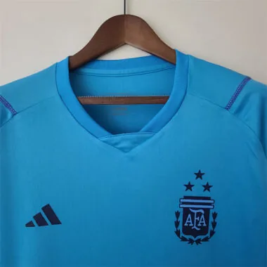 2022 Argentina Training Jersey Blue
