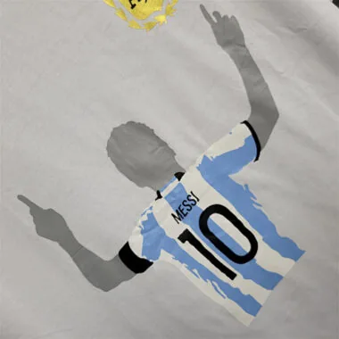 2023 Argentina white casual shirt