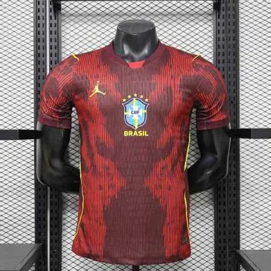 2026 Player Brazil Red Special Edition Kit World Cup Cheap Football Jersey Wholesale Yupoo