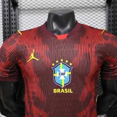 2026 Player Brazil Red Special Edition Kit World Cup Cheap Football Jersey Wholesale Yupoo