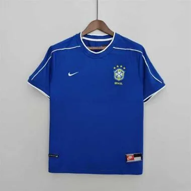 1998 Brazil away blue