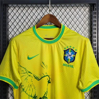 2023 Brazil Yellow Pigeon Special Edition Kit Football AAAAJersey Yupoo