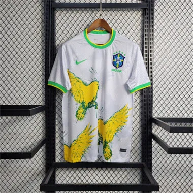 2023 Brazil White Pigeon Special Edition Kit Football AAAAJersey Yupoo