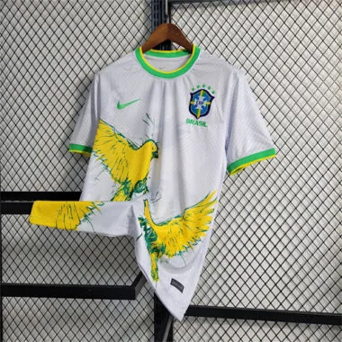 2023 Brazil White Pigeon Special Edition Kit Football AAAAJersey Yupoo