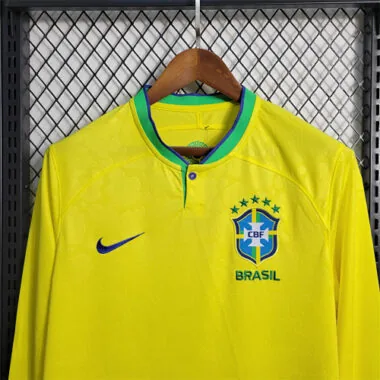 2022 Brazil home long sleeve