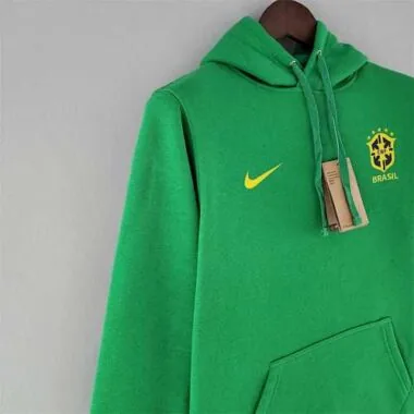 2022 Brazil Hoodie Green